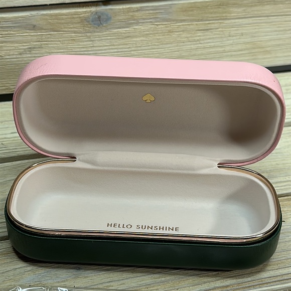 Kate Spade Glasses/Sunglasses Case (pink and green) - Picture 2 of 11